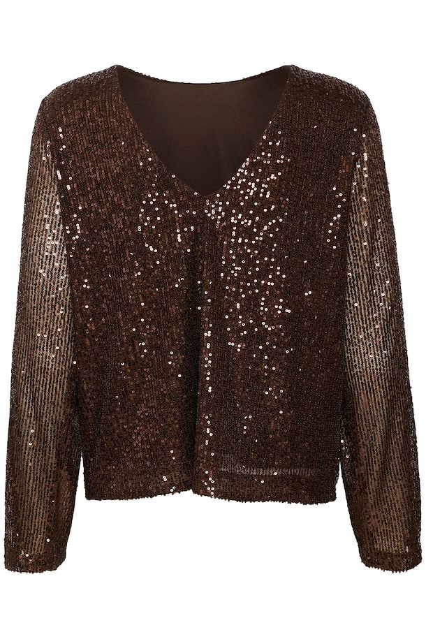 Darleena Blouse Mørkebrun