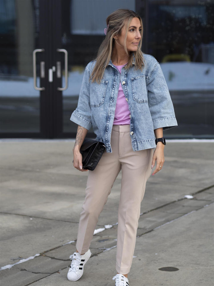 Zella IW Flat Pant Beige
