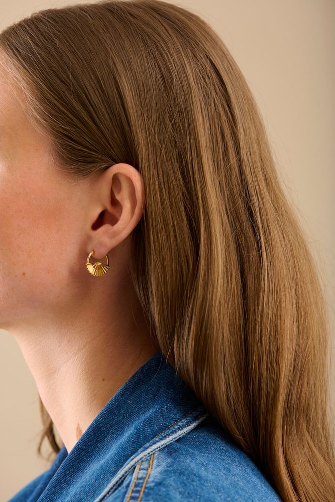 Small Sphere Earrings Gull