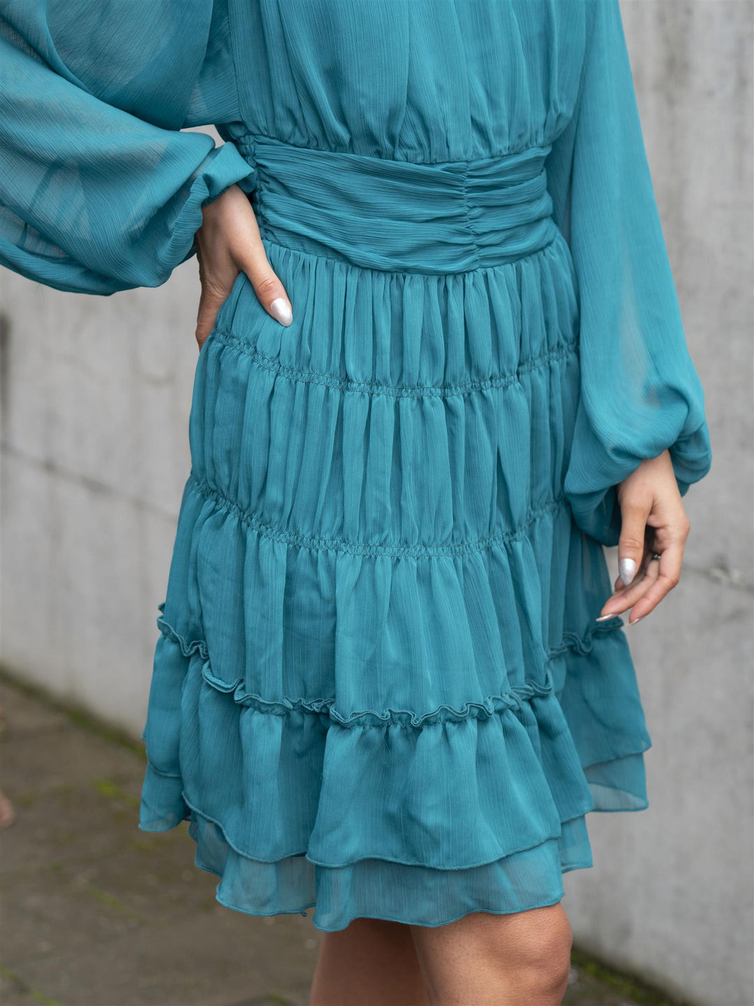 Yves dress Petroleum