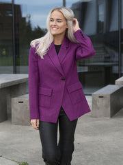 Enza Blazer Bringebær